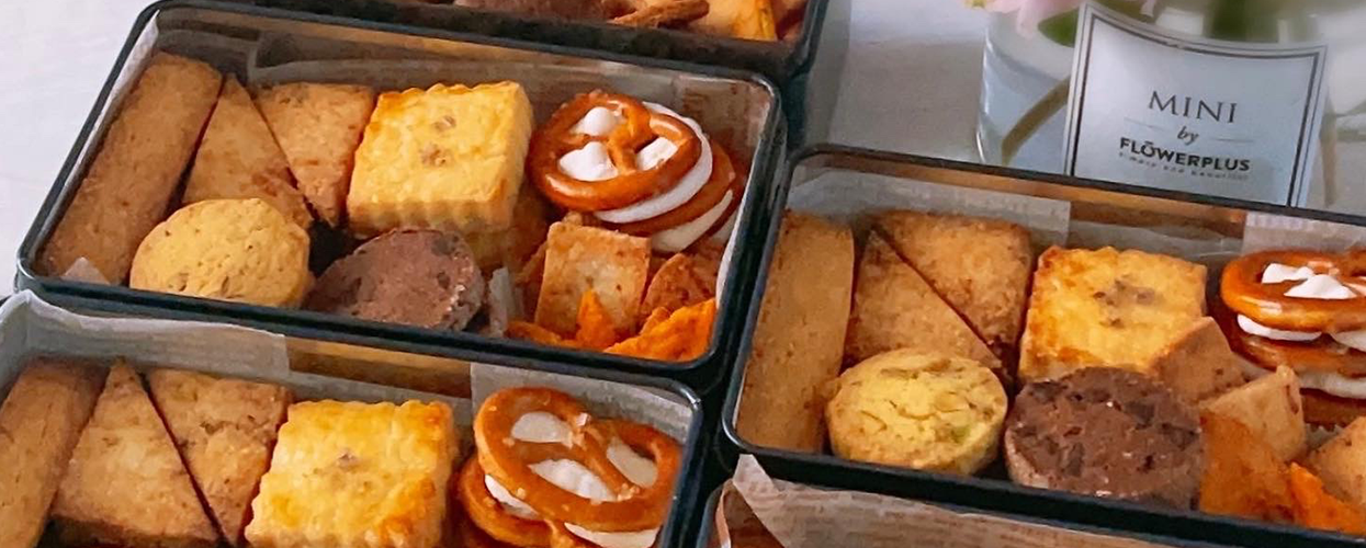 おつまみクッキー缶の画像