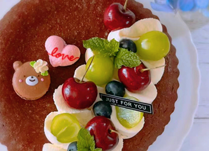 オーダーメイドギフトガトーショコラの画像