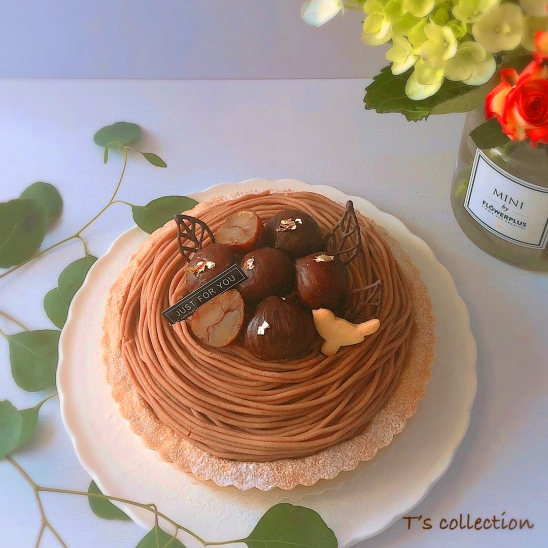 モンブランタルトの画像