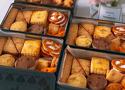 おつまみクッキー缶の画像