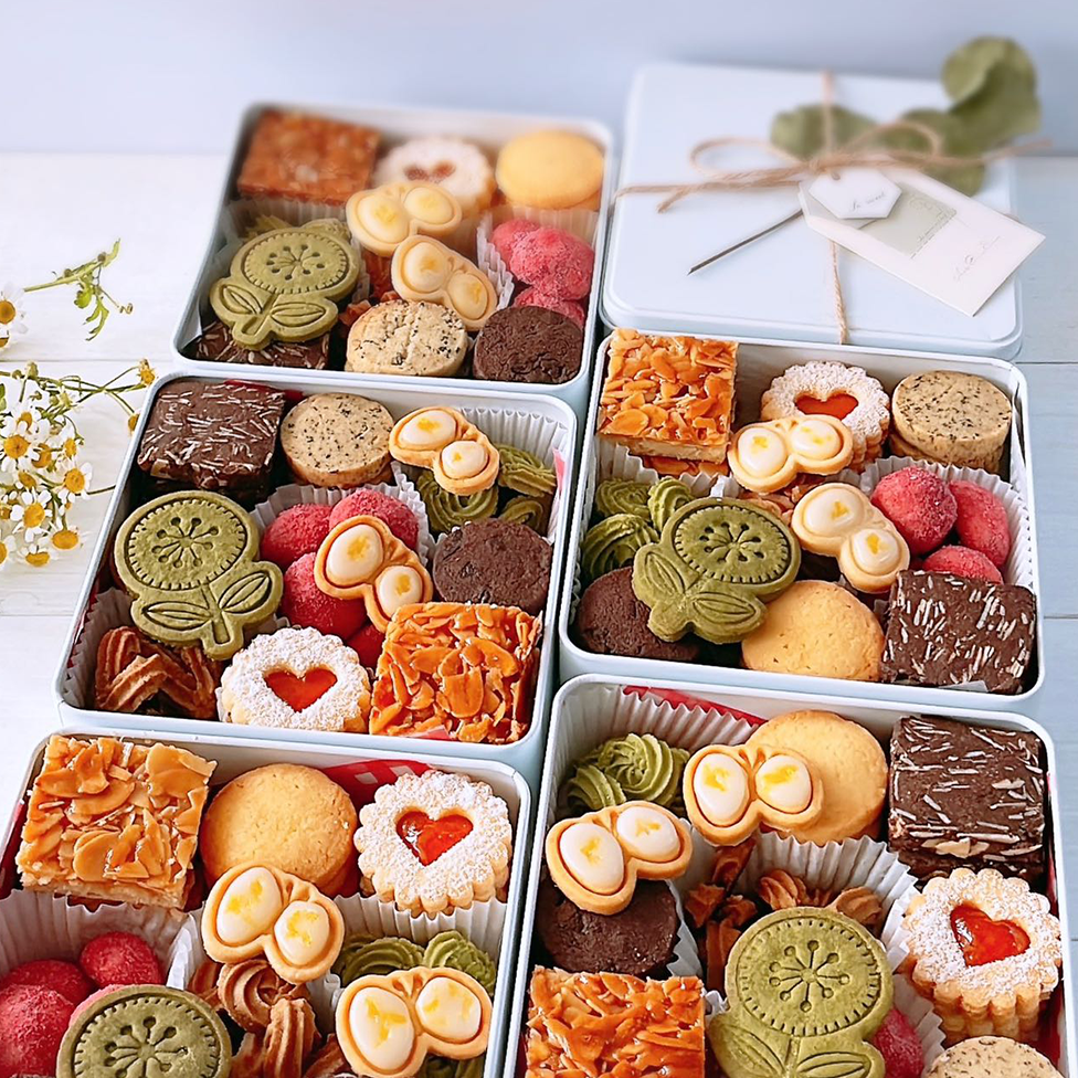 よくばりクッキー缶の画像